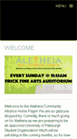 Mobile Screenshot of aletheiaca.net